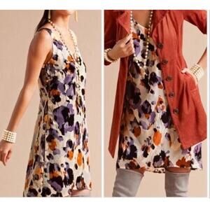 Cabi Radiant Velvet Burnout Slip Dress Style 3514 sz M